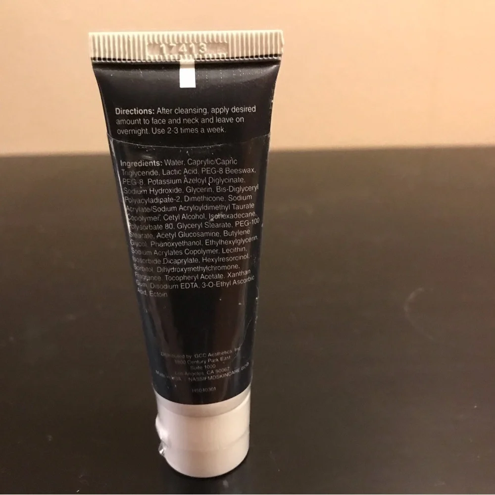 Nassif MD Overnight Illuminating Masque - Black and White